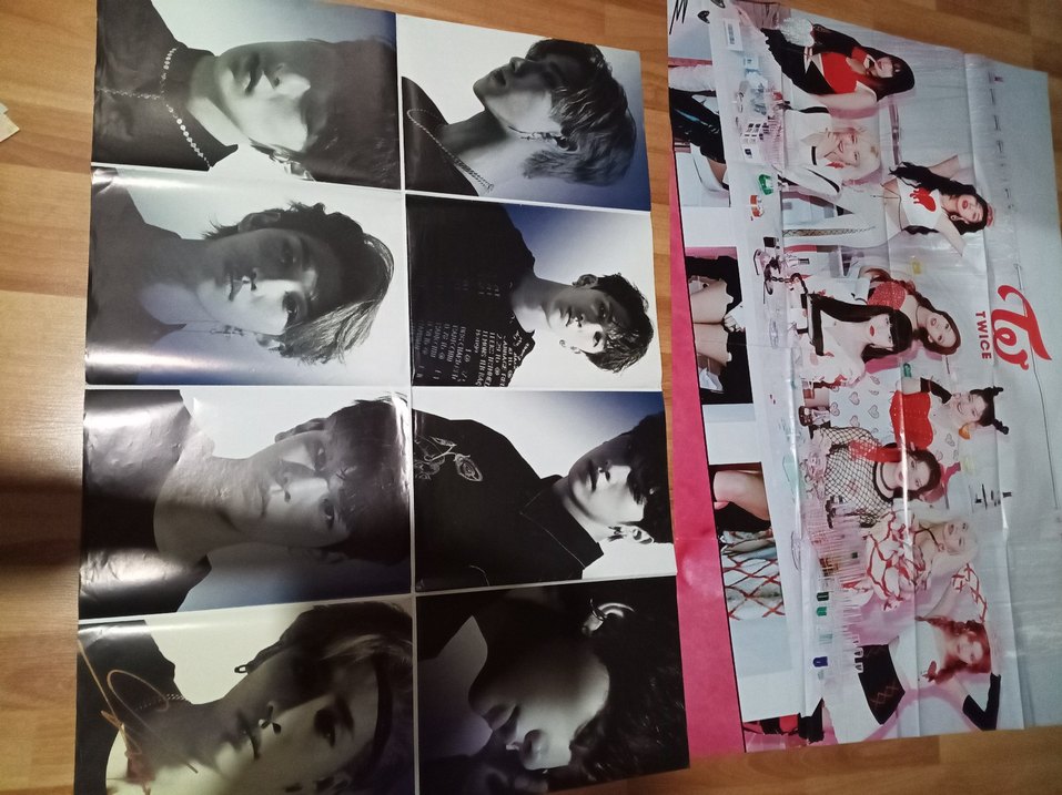 BTS, STRAYKİDS,TWİCE DEV POSTER - Görsel 2