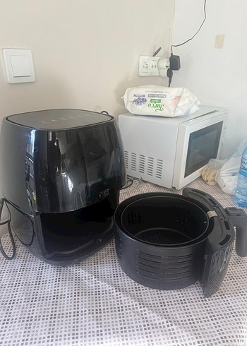 Siyah Elektrikli airfry - Görsel 4