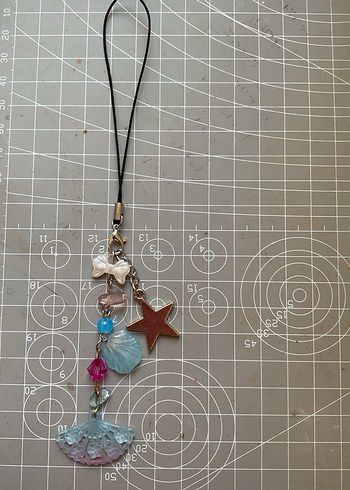 Boncuklu Bohem Çok Renkli Charm