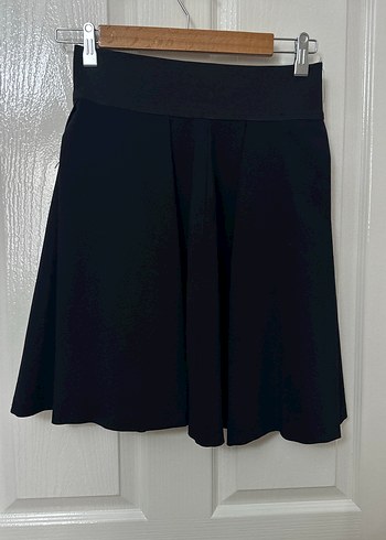 Siyah Pilili Mini Etek - Görsel 3