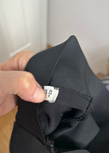 Siyah Pilili Mini Etek - Görsel 5