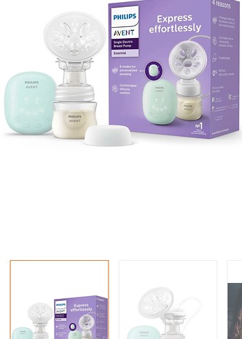 Philips Avent Beyaz Elektrikli Göğüs Pompası