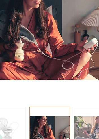  Philips Avent Beyaz Elektrikli Göğüs Pompası