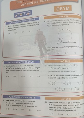 Beden Analitik Geometri Soru Bankası Kitabı