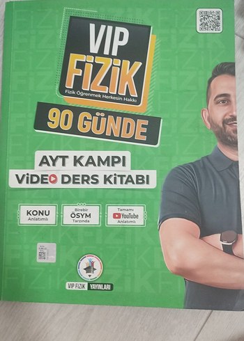 VIP Fizik 90 Günde AYT Kampı Video Ders Kitabı