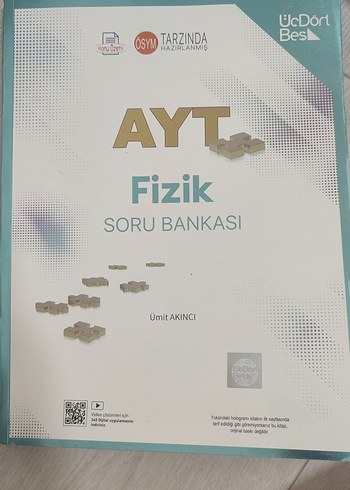 AYT Fizik Soru Bankası Ümit Akıncı
