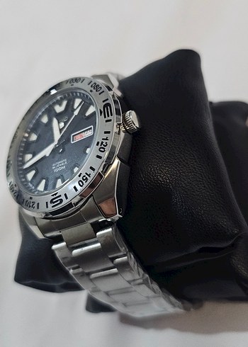 Seiko Erkek Biker Tarzı Otomatik Saat - Görsel 3