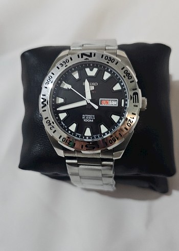 Seiko Erkek Biker Tarzı Otomatik Saat - Görsel 4