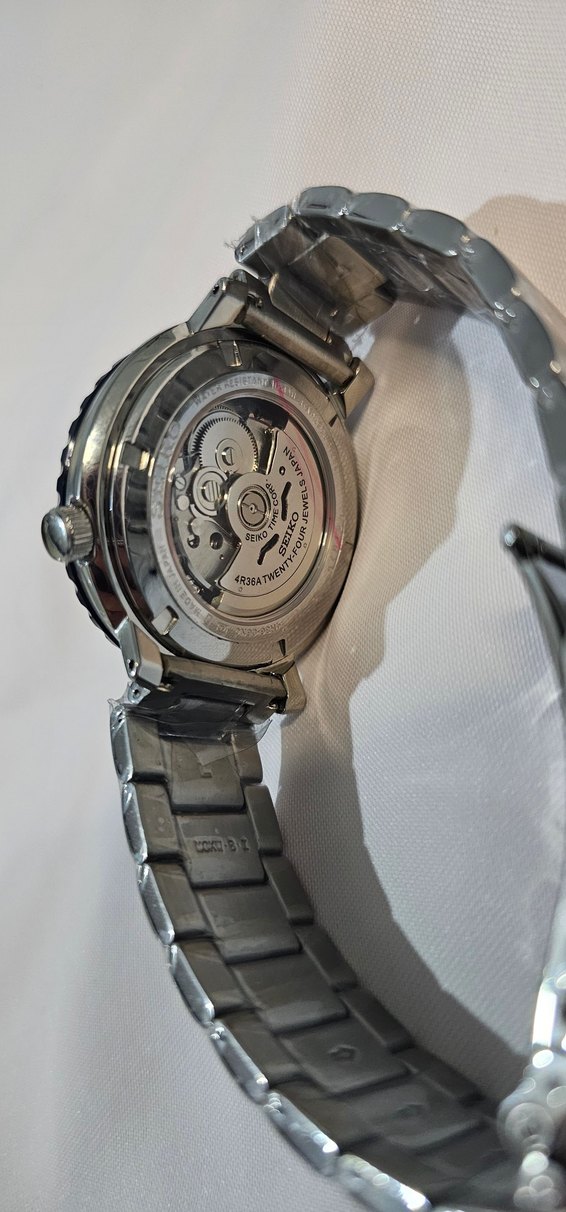 Seiko Erkek Biker Tarzı Otomatik Saat - Görsel 5