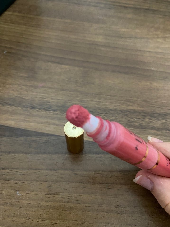 Pastel Pembe Sıvı Ruj-Allık - Görsel 2