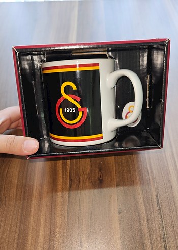 Beden siyah Renk Galatasaray Siyah Seramik Kupa Lisanslı