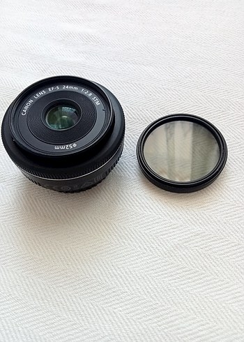 Canon Ef S 24mm F 2 8 Siyah Lens