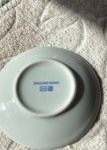  Beden çeşitli Renk English home desenli ikili fincan seti