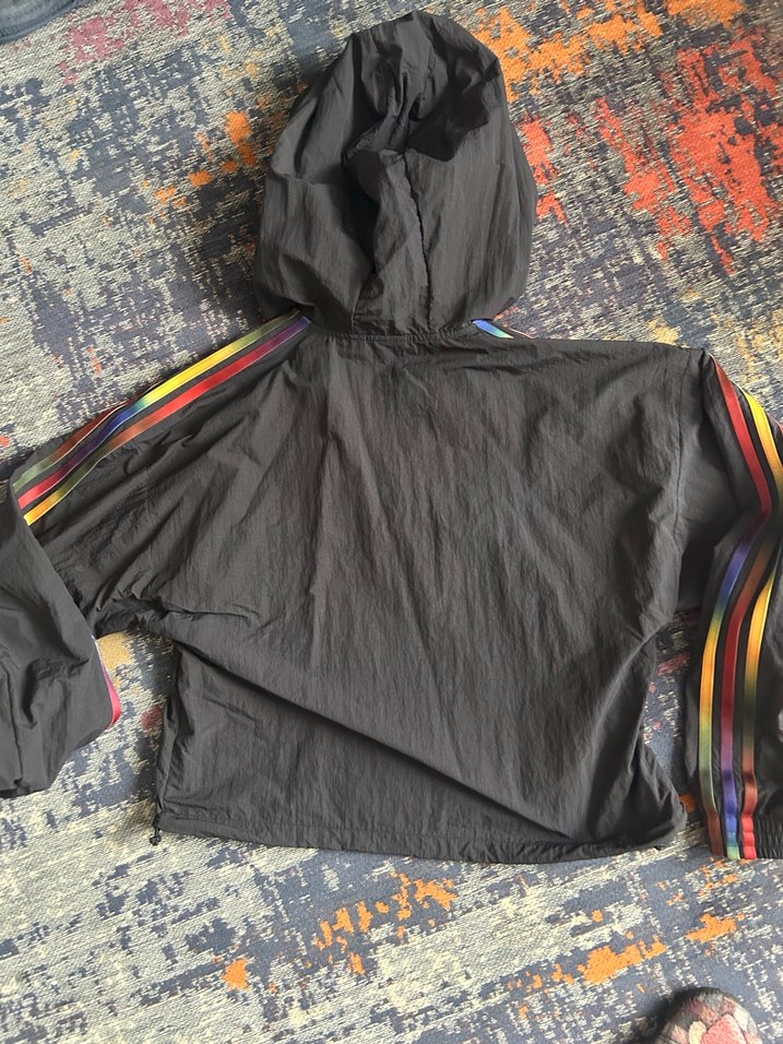 Kapüşonlu, Fermuarlı yağmurluk - Görsel 3