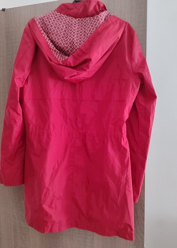 LC Waikiki Parlak Pembe Midi Kadın Ceket