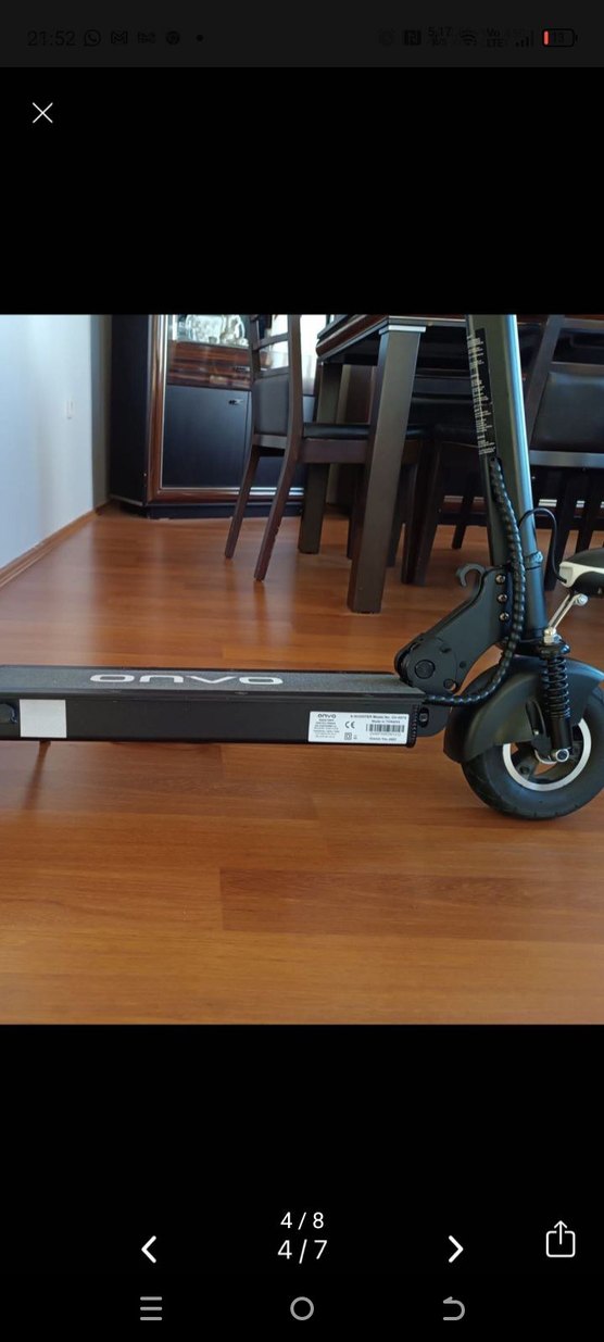 Onvo ov07x 500w scooter - Görsel 2