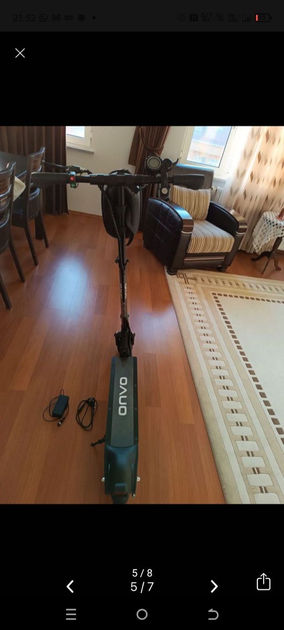 Onvo ov07x 500w scooter - Görsel 3