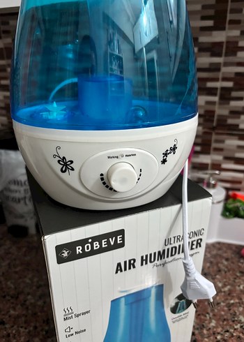 Robeve Ultrasonik Hava Nemlendirici 3L Beyaz - Görsel 3