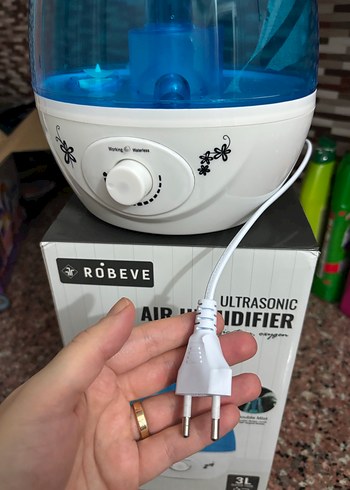Robeve Ultrasonik Hava Nemlendirici 3L Beyaz - Görsel 4