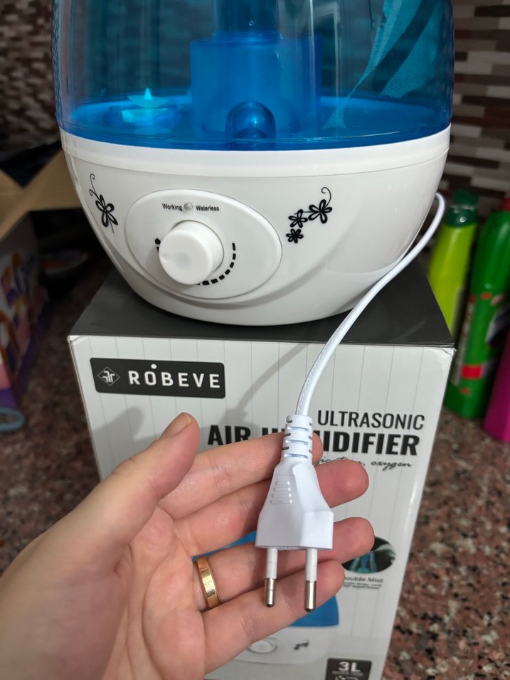 Robeve Ultrasonik Hava Nemlendirici 3L Beyaz - Görsel 4