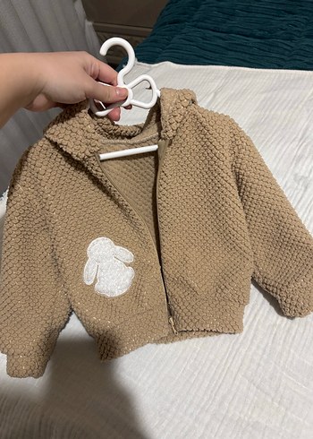 Erkek-kız
 Çocuk Kahverengi Örgü hırka takım - Görsel 3