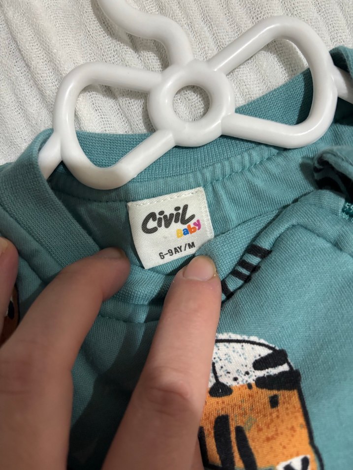 Erkek Bebek Renkli Uzun Kollu Fermuarlı Tulum - Görsel 3