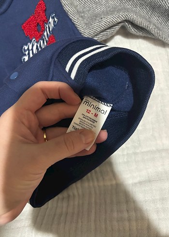 Erkek Çocuk Gri Düğmeli Spor Ceket - Görsel 3