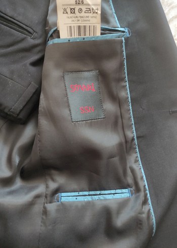  Beden Renk Süvari Takım Elbise (6XL 52) Beden