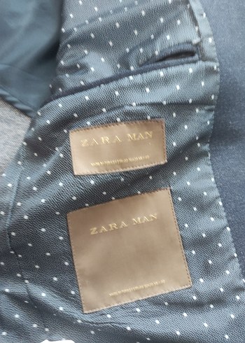 48 Beden Gri Erkek Düğmeli Ceket (ZARA)