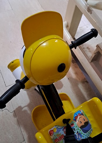 Beden sarı Renk Sarı Renkli Çocuk Üç Tekerlekli Bisiklet