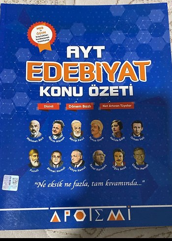 AYT Edebiyat Konu Özeti Kitabı