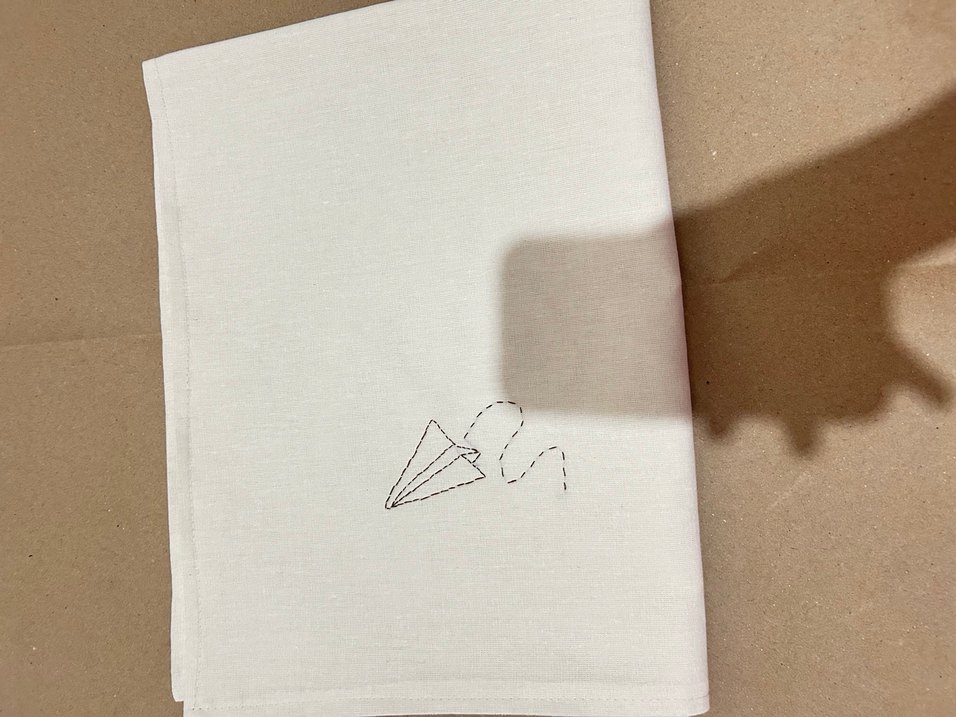 Uçak detaylı seccade - Görsel 4