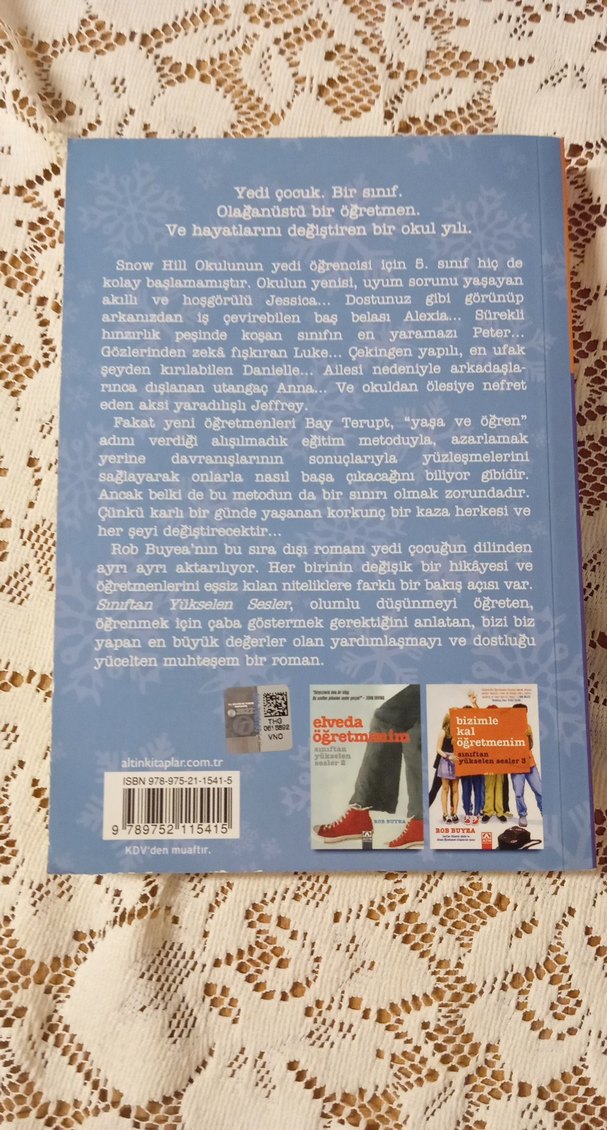 Sınıftan Yükselen Sesler - Rob Buyea - Görsel 2