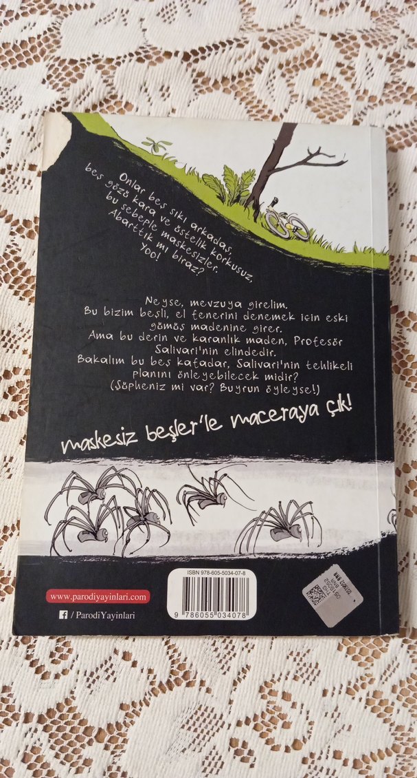 Masksiz Besler - Gümüş Örümcek Mağarasında - Görsel 2