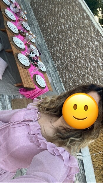 s Beden Trendyol Milla Pembe Elbise