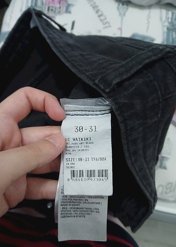 LCW Jeans 760 Skinny Fit Erkek Jean Pantolon - Görsel 2