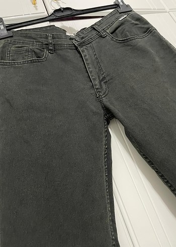 Erkek Siyah Denim Regular Fit Jean - Görsel 3