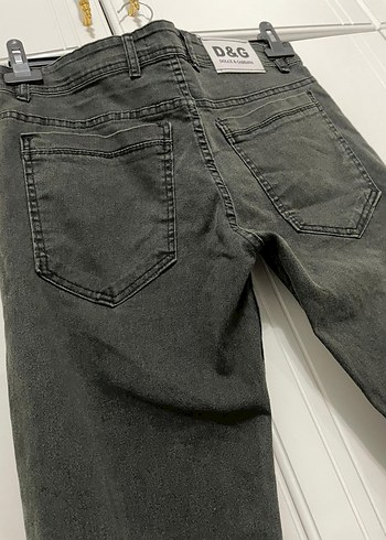 Erkek Siyah Denim Regular Fit Jean - Görsel 4