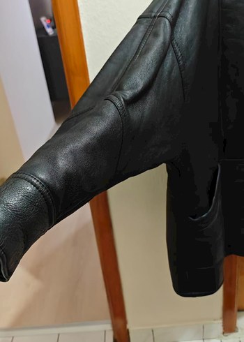 ORJİNAL VİNTAGE DERİ MONT - Görsel 4