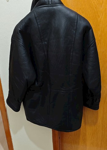 ORJİNAL VİNTAGE DERİ MONT - Görsel 2