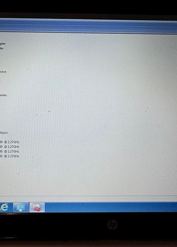  Beden Renk HP Pavilion Intel Core 4GB RAM 250GB SSD 13.3 İnch
