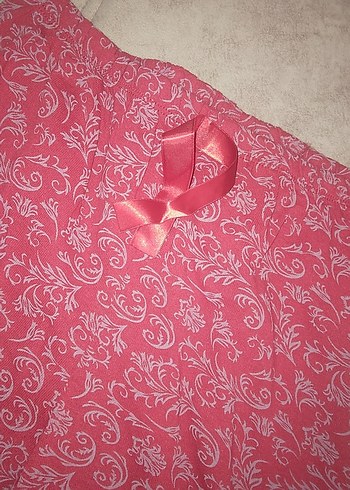 m Beden pembe Renk Puantiyeli, Loose Fit Hamile Pijama Altı