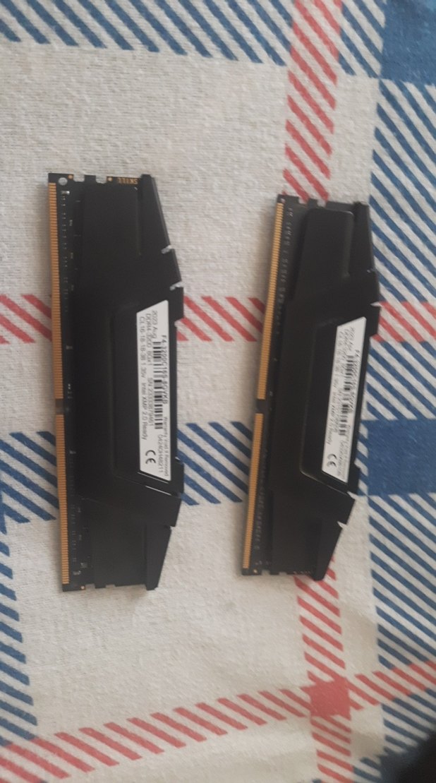 Gskill Ripjaws V Siyah RAM 2x8 16 gb ram ddr4 3200mhz - Görsel 2