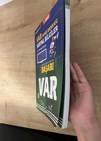 7. Sınıf Sosyal Bilgiler VAR Soru Bankası
hiç kullanılmamış. - Görsel 2
