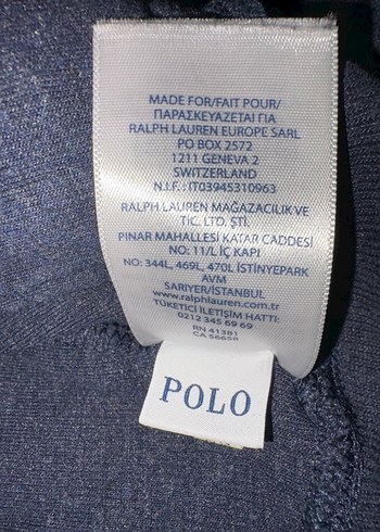 Original Polo lacivert erkek sweatshirt - Görsel 4
