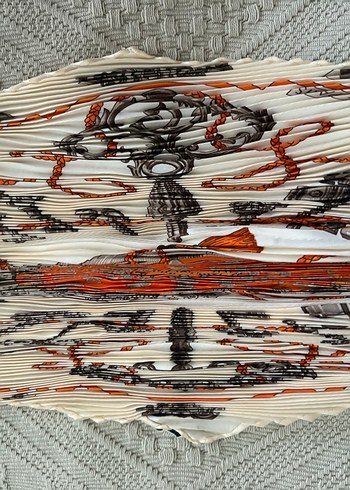 Orijinal hermes ipek fular - Görsel 3