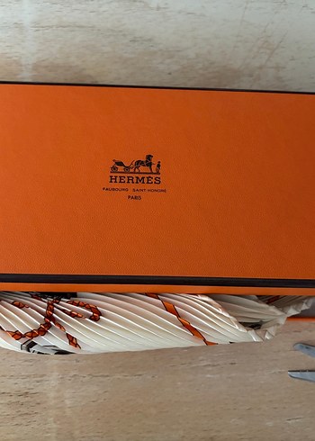 Orijinal hermes ipek fular - Görsel 6