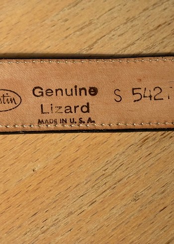 Siyah hakiki deri lezar kadin kemer - Görsel 6