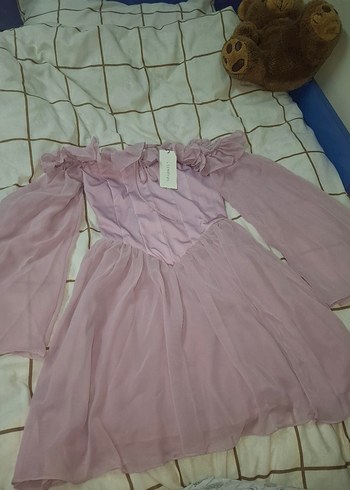 pembe mezuniyet elbisesi - Görsel 4