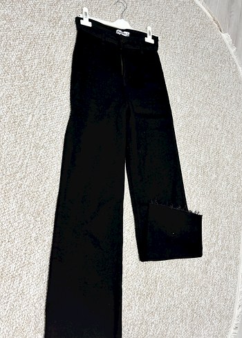 Siyah Kadın Kot Pantolon - Görsel 2